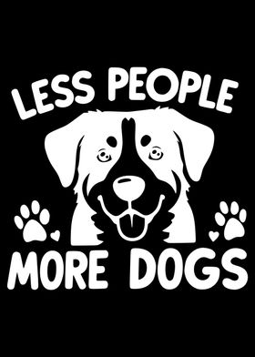 Less People More Dogs