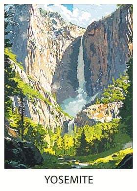 Yosemite Waterfall