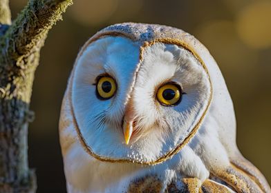 Barn Owl Close-Up