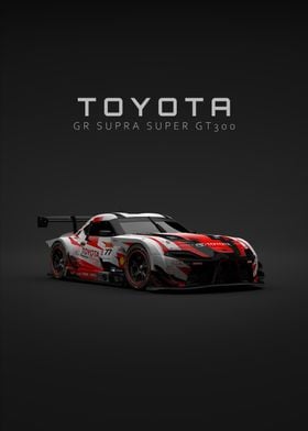 Toyota GR Supra - Super GT300 2022 - Front - Specs