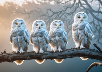 Snowy Owl Quartet