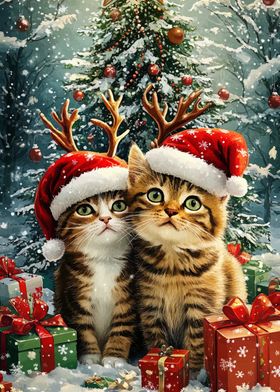 Christmas Kittens