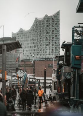 Hamburg Elbphilharmonie waterfront