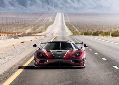 Koenigsegg Agera RS on Road