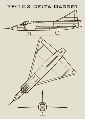 YF-102 Delta Dagger