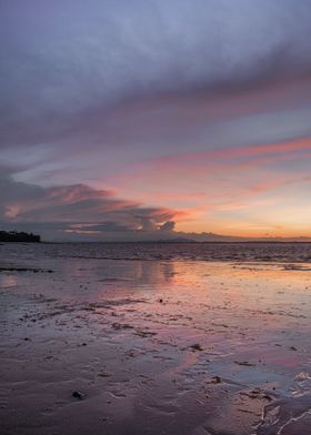 Pink Sunset Beach