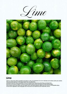 Lime Fruit Close-Up