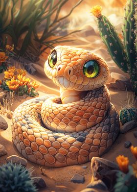 Cute Desert Snake