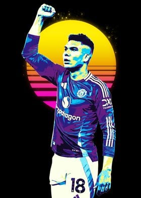 casemiro  Retro Art