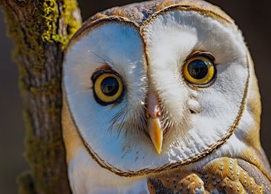 Barn Owl Close-Up