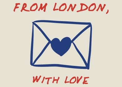 From London With Love Envelope