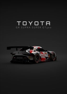 Toyota GR Supra - Super GT300 2022 - Back Specs