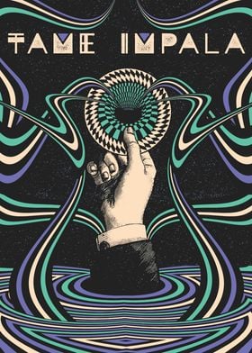 Tame Impala Psychedelic Poster