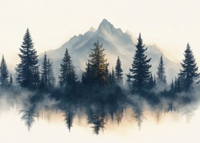 Mountain Reflection