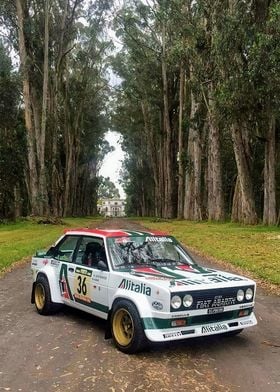 Fiat 131 Abarth Rally Car