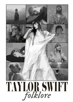 Taylor Swift Folklore Album Art