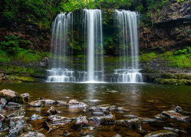 Sgwd Yr Eira in the Brecon Beacons, Wales