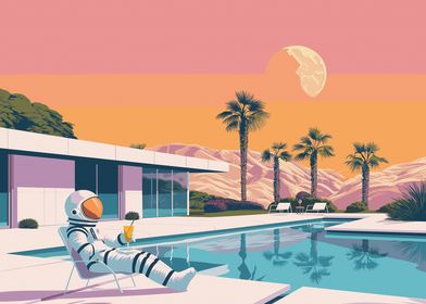 Astronaut Pool Cocktail