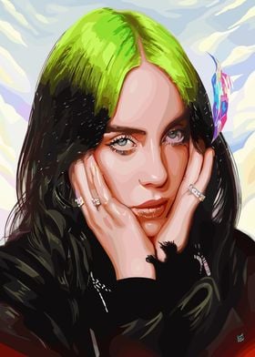 Billie Eilish Portrait