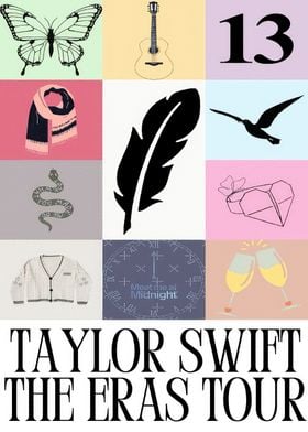 Taylor Swift Eras Tour Poster