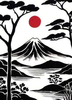 Mount Fuji Landscape