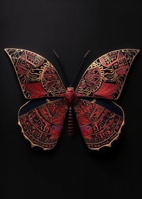 Intricate Butterfly Art