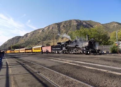 Durango & Silverton 473 Preparing To Leave Durango