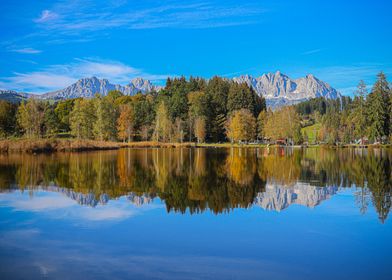 Mountain Lake Reflection