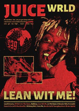 Juice WRLD Lean Wit Me Poster