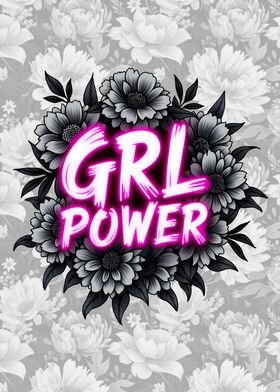 Girl Power Floral Design