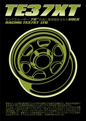 TE37XT Volk Racing Wheels