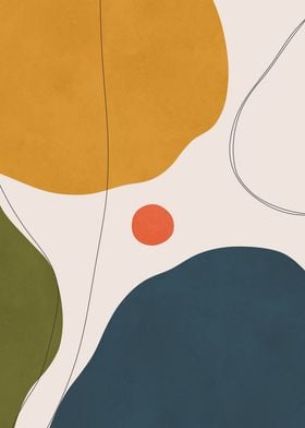 Abstract Shapes Wall Art