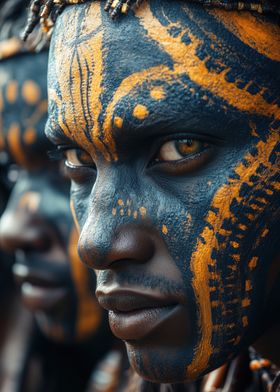 Tribal Face Paint