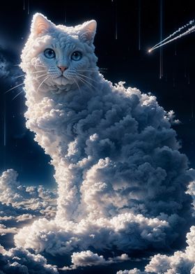 Cloud God Cat