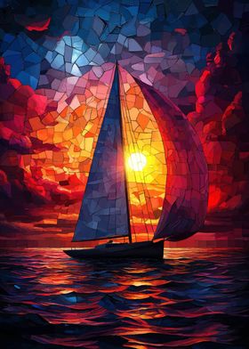 Sailboat Sunset