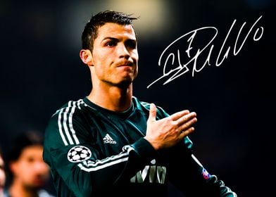 Cristiano Ronaldo Autograph