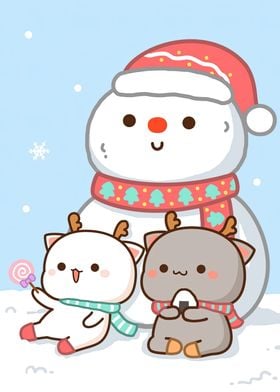 Cute Christmas Snowman