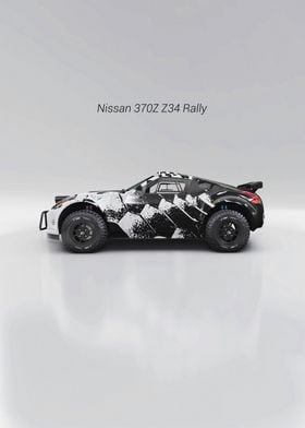 Nissan 370Z Z34 Rally