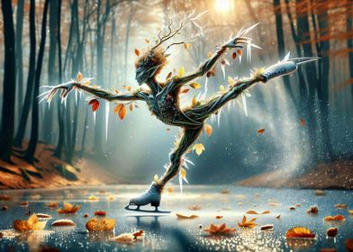 Winter Forest Figure Skating