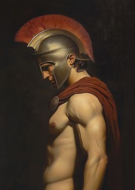 Roman Warrior Portrait