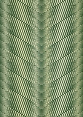 Abstract Green Chevron Pattern