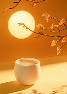 Yellow Tea Arrangement