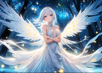 Angel with White Wings