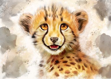 Cheetah Cub Portrait