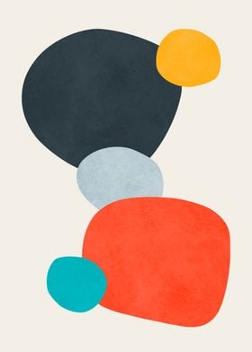 Abstract Shapes Wall Art