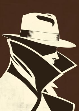 Mystery Man in Fedora