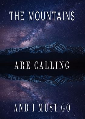 Mountains Calling Poster