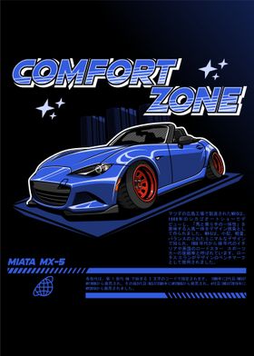 Mazda Miata MX-5 Blue