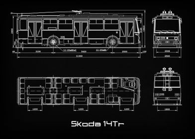 Skoda 14Tr Trolleybus