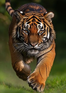 Tiger Running